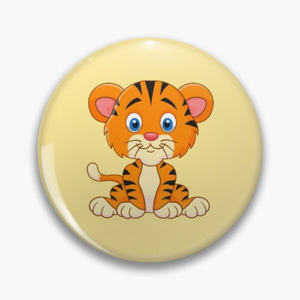 Item preview, Cute Friendly Tiger designed and sold by Tatzki-Design.
