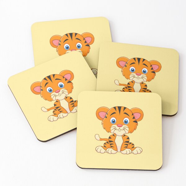 Item preview, Cute Friendly Tiger designed and sold by Tatzki-Design.