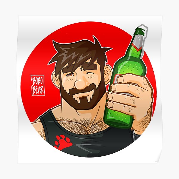 ADAM LIKES BEER Poster