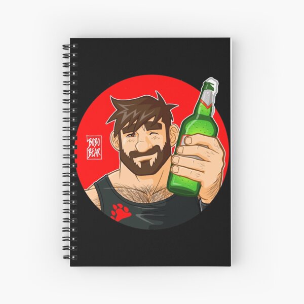 ADAM LIKES BEER Spiral Notebook