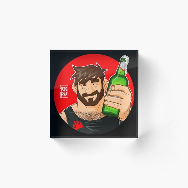 ADAM LIKES BEER Acrylic Block