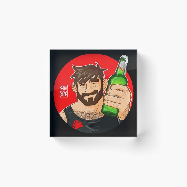 ADAM LIKES BEER Acrylic Block