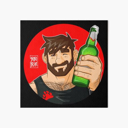 ADAM LIKES BEER Art Board Print