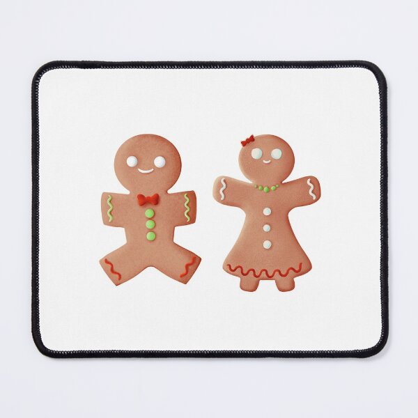 Item preview, Gingerbread couple designed and sold by Tell it with a Cat.