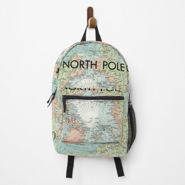 Item preview, North Pole - Vintage Map designed and sold by Lidra Zehcnas.