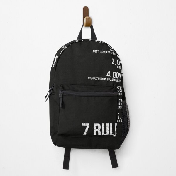 Item preview, 7 Rules of Life Motivational designed and sold by bdmart33.