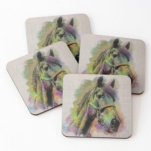 Item preview, Abstract of a horse head designed and sold by PicsByTony.