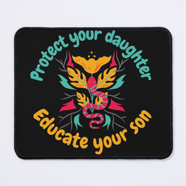 Item preview, Protect your daughter educate your son designed and sold by KraftsbyDesign.