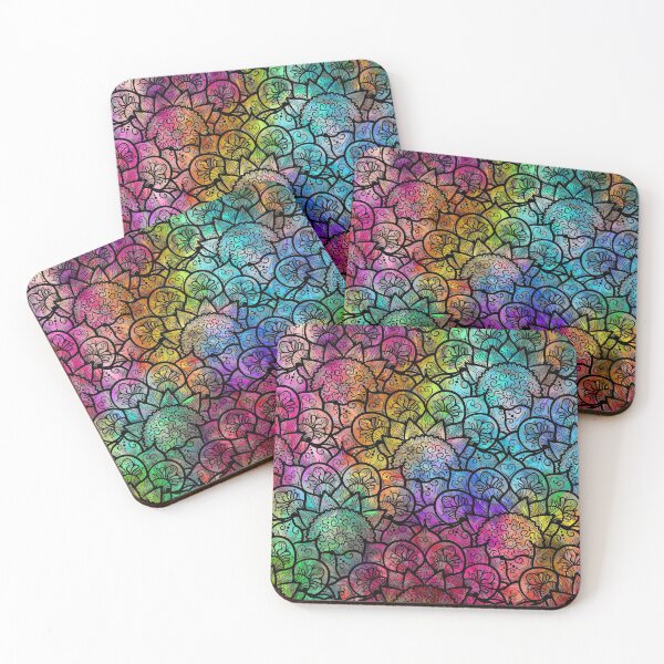 Item preview, Boho Colorful Mandala Florals art designed and sold by cutecrazytshirt.