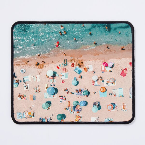 Item preview, Aerial Ocean Print, Pastel Colors Beach, Sea Beach Print, Coastal Print, Beach Photography, Aerial Beach Print, Bondi Beach Print, Art Print designed and sold by radub85.