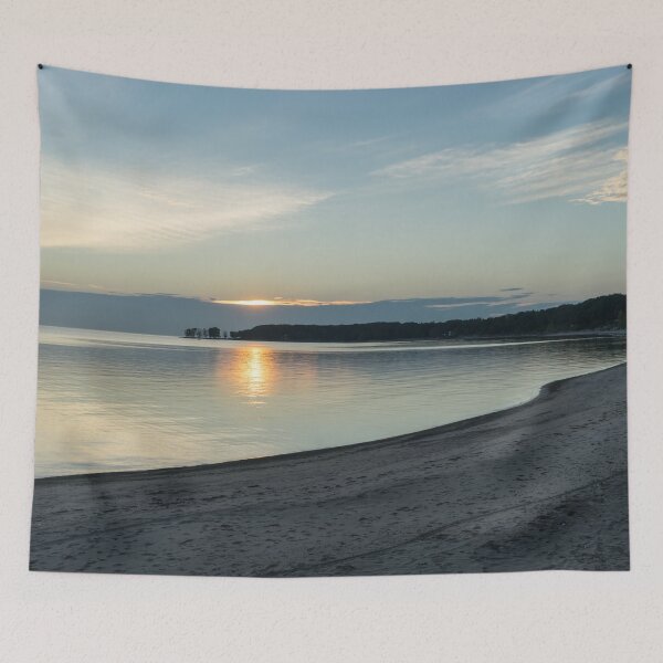 Item preview, Beclouded Sunset Serenity - Lorraine Bay Lake Erie North Shore designed and sold by Georgia Mizuleva.