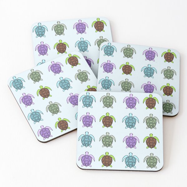 Item preview, Super Adorable And Cute Colorful Turtle Pattern Pack designed and sold by Barolina.