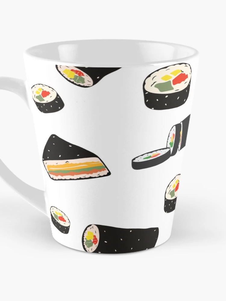Thumbnail 3 of 4, Coffee Mug, Kimbap Pattern designed and sold by Cute Bunny.