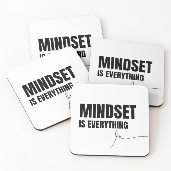Item preview, Mindset is everthing Gary vee quote designed and sold by SpiritualCode.