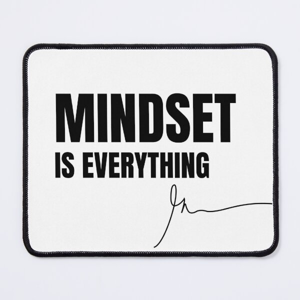 Item preview, Mindset is everthing Gary vee quote designed and sold by SpiritualCode.