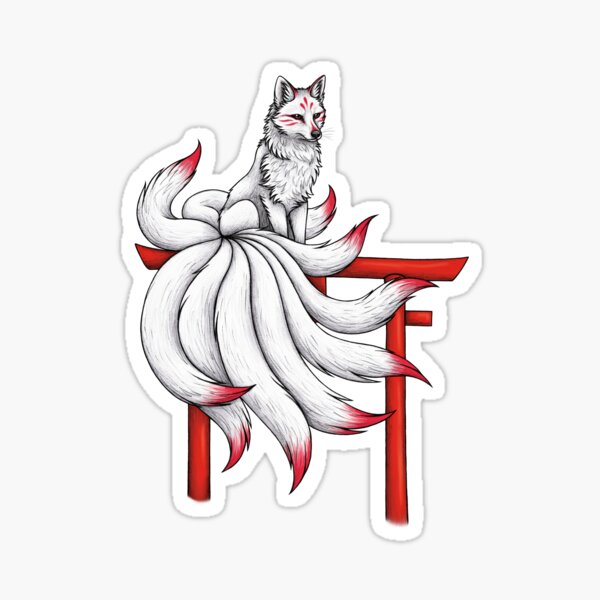 Naruto Nine-Tails Sticker – King of the Pin