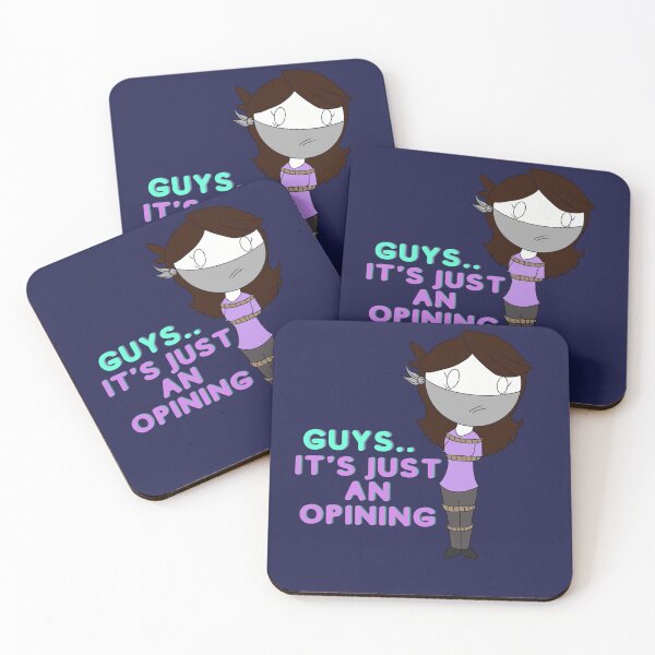 Item preview, Jaiden Animations Sticker It's Just An Opining designed and sold by IKERAS.