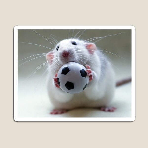 A real sportsman... Magnet