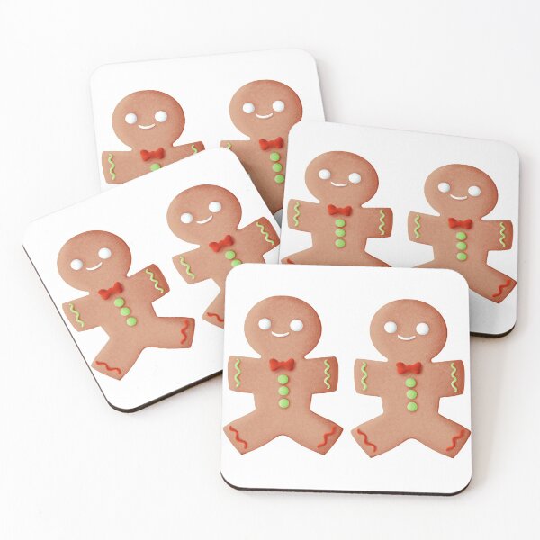 Item preview, Gingerbread lgbt male couple designed and sold by Tell it with a Cat.