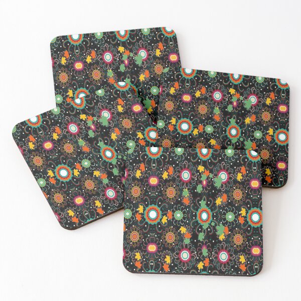 Item preview, Botanical Abstract Autumn Fall Pattern, Buffalo Plaid Thanksgiving Day Design, Buffalo Plaid Thanksgiving Autumn Design ,Thankful Grateful Blessed, Gobble Me Turkey Day designed and sold by Adri Barnard.