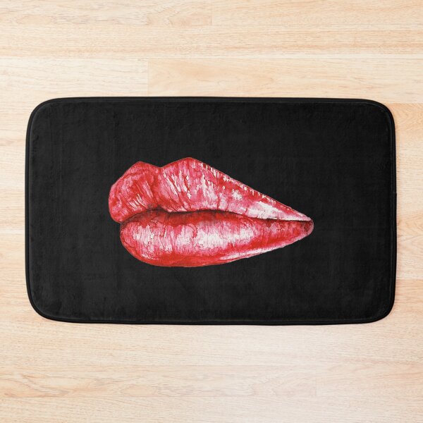 Item preview, Red Luscious Lips, graphic design designed and sold by Nostrathomas66.