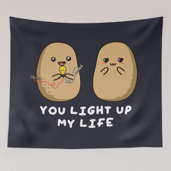 Item preview, You Light Up My Life — Cute Potato designed and sold by ttttee.