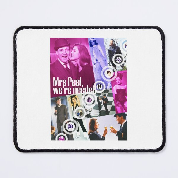Item preview, JOHN STEED and EMMA PEEL Spy-fi 1967 POP ART Classic designed and sold by JACQUELINEMASON.