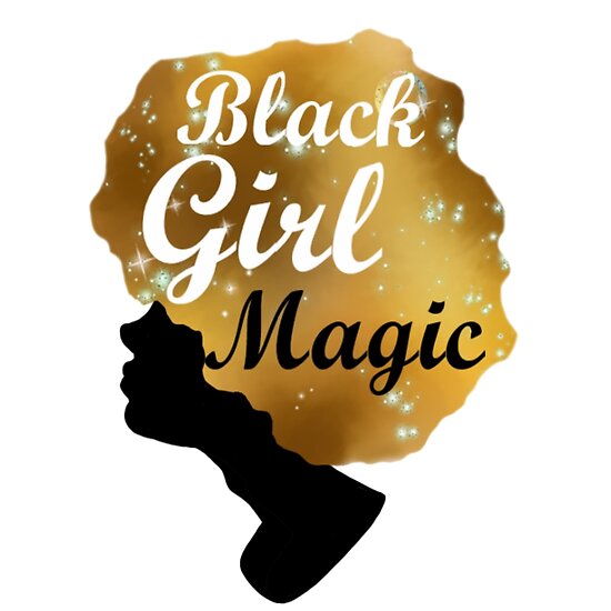 "Black Girl Magic" Poster by weirdghosts Redbubble