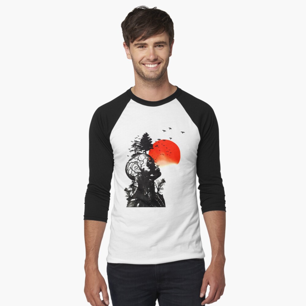 Artikel-Vorschau von Baseballshirt mit 3/4-Arm, designt und verkauft von Easy-Logo.