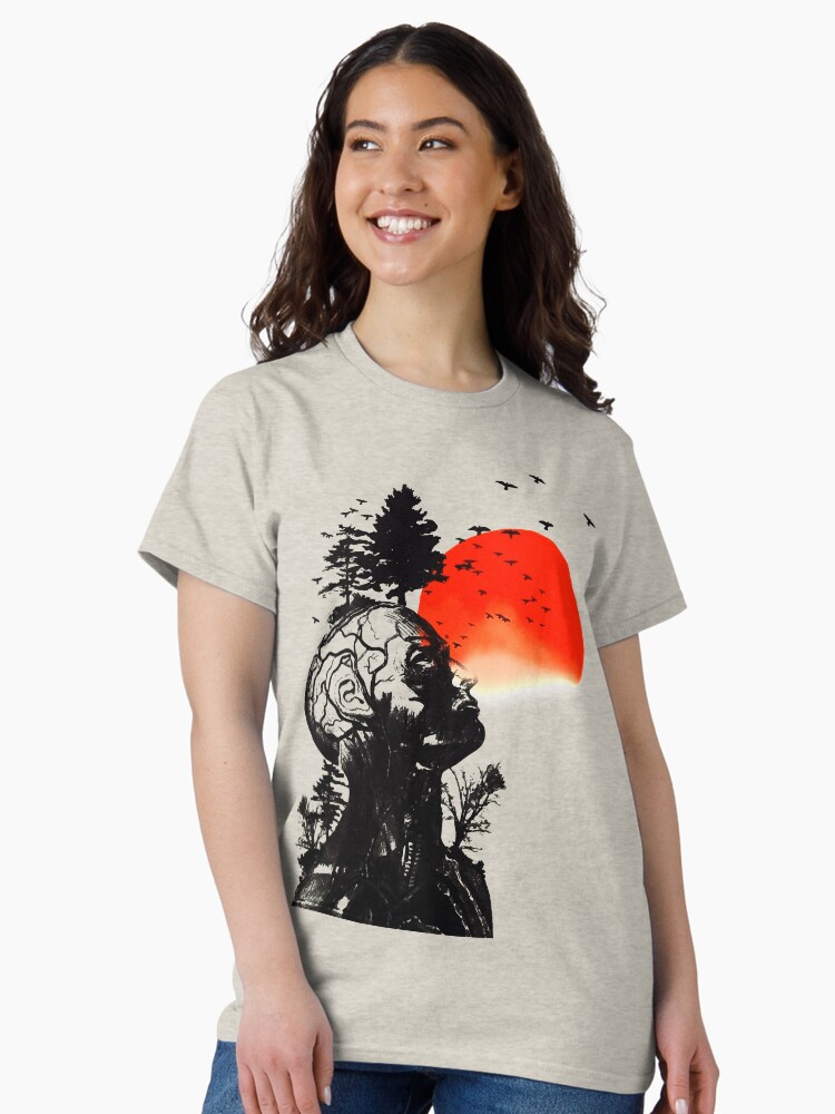 Thumbnail 1 von 7, Classic T-Shirt, Kater Alans Human Tree für Männer Frauen designt und verkauft von Easy-Logo.