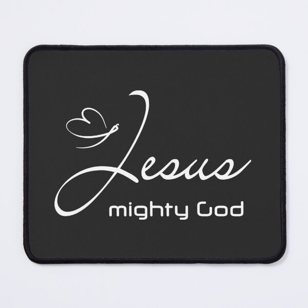 Item preview, Christian Design - Jesus mighty God designed and sold by simplydesignart.