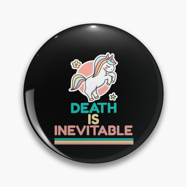 Artikelvorschau, Der Tod ist unvermeidlich - Nihilismus-Design für Nihilisten entworfen und verkauft von Shirtlify.