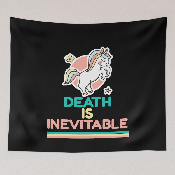 Item preview, Death Is Inevitable - Nihilism Design for Nihilist designed and sold by Shirtlify.