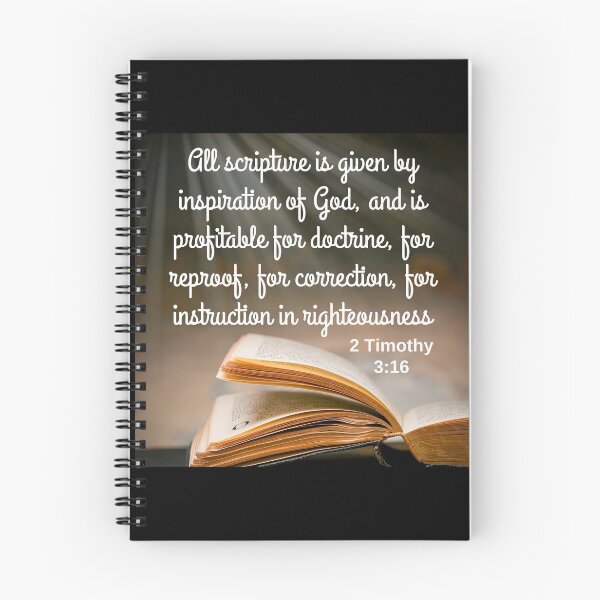 Item preview, 2 Timothy 3:16 KJV designed and sold by Caregiverology.