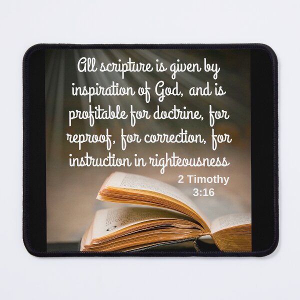 Item preview, 2 Timothy 3:16 KJV designed and sold by Caregiverology.