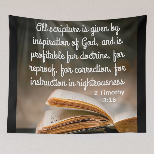 Item preview, 2 Timothy 3:16 KJV designed and sold by Caregiverology.
