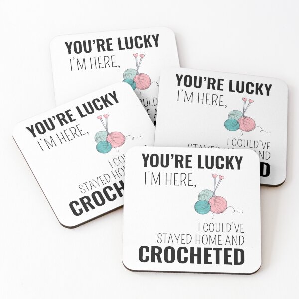 Aperçu de l'œuvre Crochet Crochet Tricot Crocheter Drôle créée et vendue par TastefulTees.