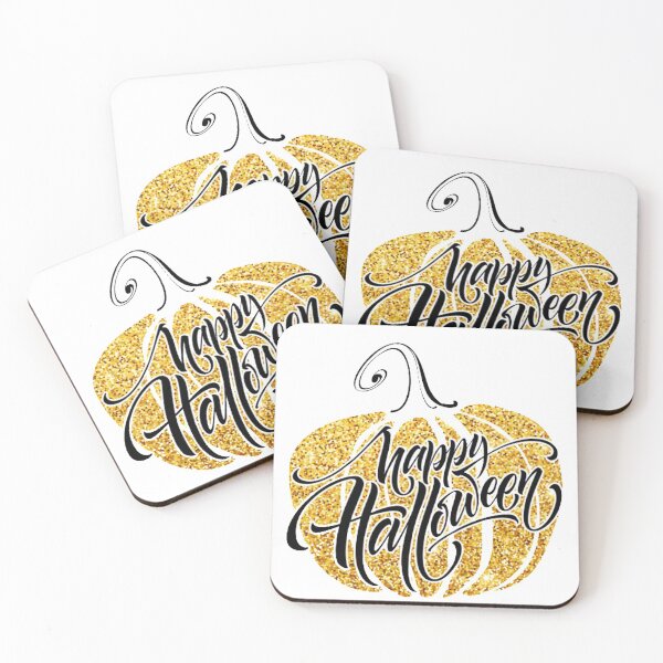 Item preview, Happy Halloween pumpkin gold funny designed and sold by QueenT-shirt.