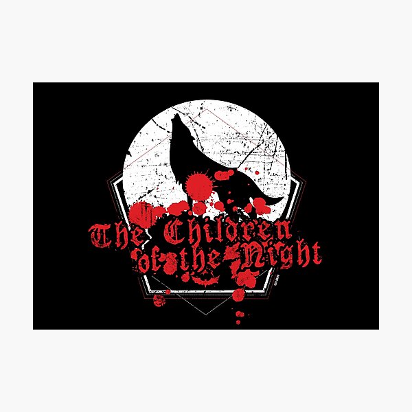 Item preview, Children Of The Night Howling Wolf designed and sold by Ikaroots.