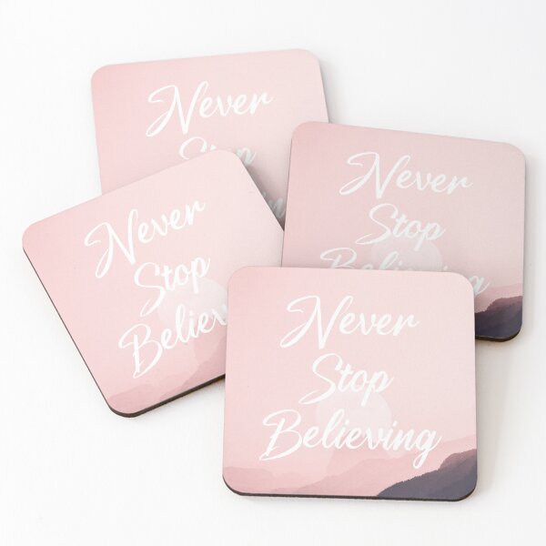 Item preview, Never Stop Believing designed and sold by Koala Designs.