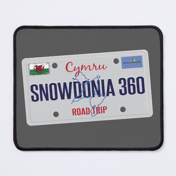 Item preview, Snowdonia 360 Wales Motorcycle Car Camper Sticker T-Shirt 01 designed and sold by OuterShellUK.