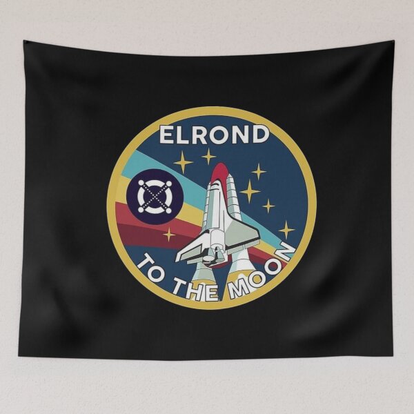 Item preview, Elrond Rocket Logo designed and sold by guaka-molly.