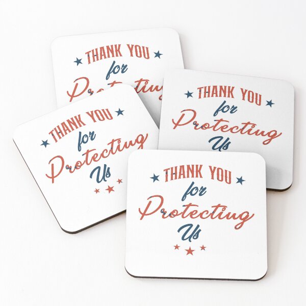 Item preview, Thank you for protecting us designed and sold by Tiredmenphilo.