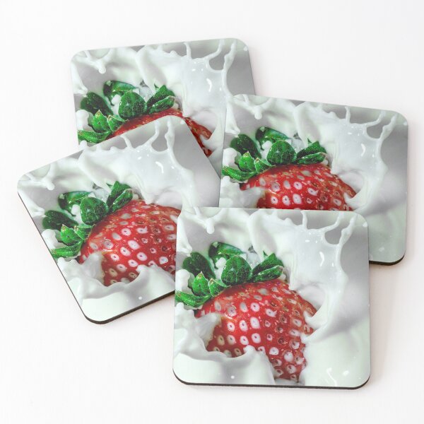 Item preview, Strawberry Milk Splash Berry Fruit Sink Dip designed and sold by MonArtisteSam.