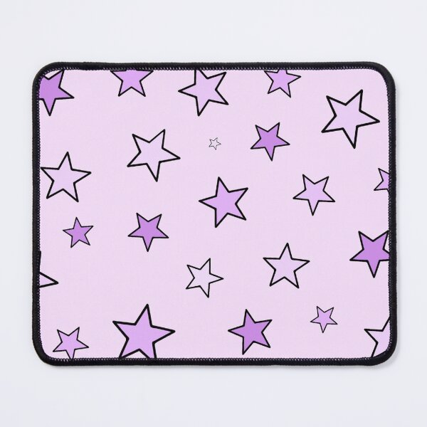 Item preview, Pastel Purple Minimalistic Stars Pattern designed and sold by Barolina.