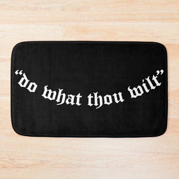 Item preview, do what thou wilt designed and sold by flatearthshop.