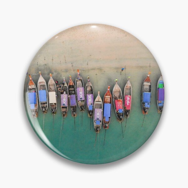 Item preview, Thai beach boat scene designed and sold by mordacai.