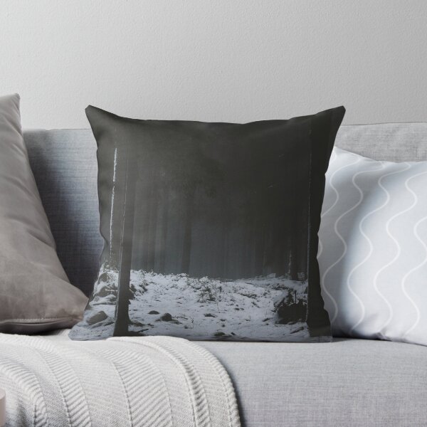 The Whispering Forest Throw Pillow