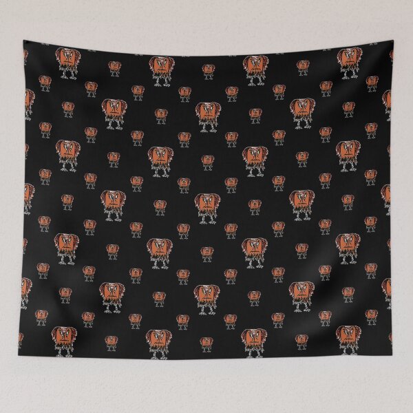 Item preview, Funny Ugly Bird Drawing Print Pattern designed and sold by DFLC Prints.