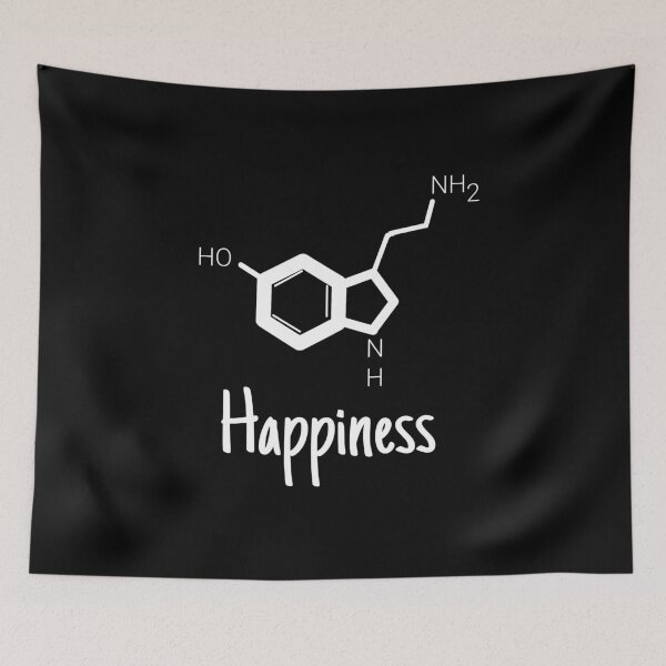 Item preview, happiness serotonin chemistry designed and sold by Tcseller.